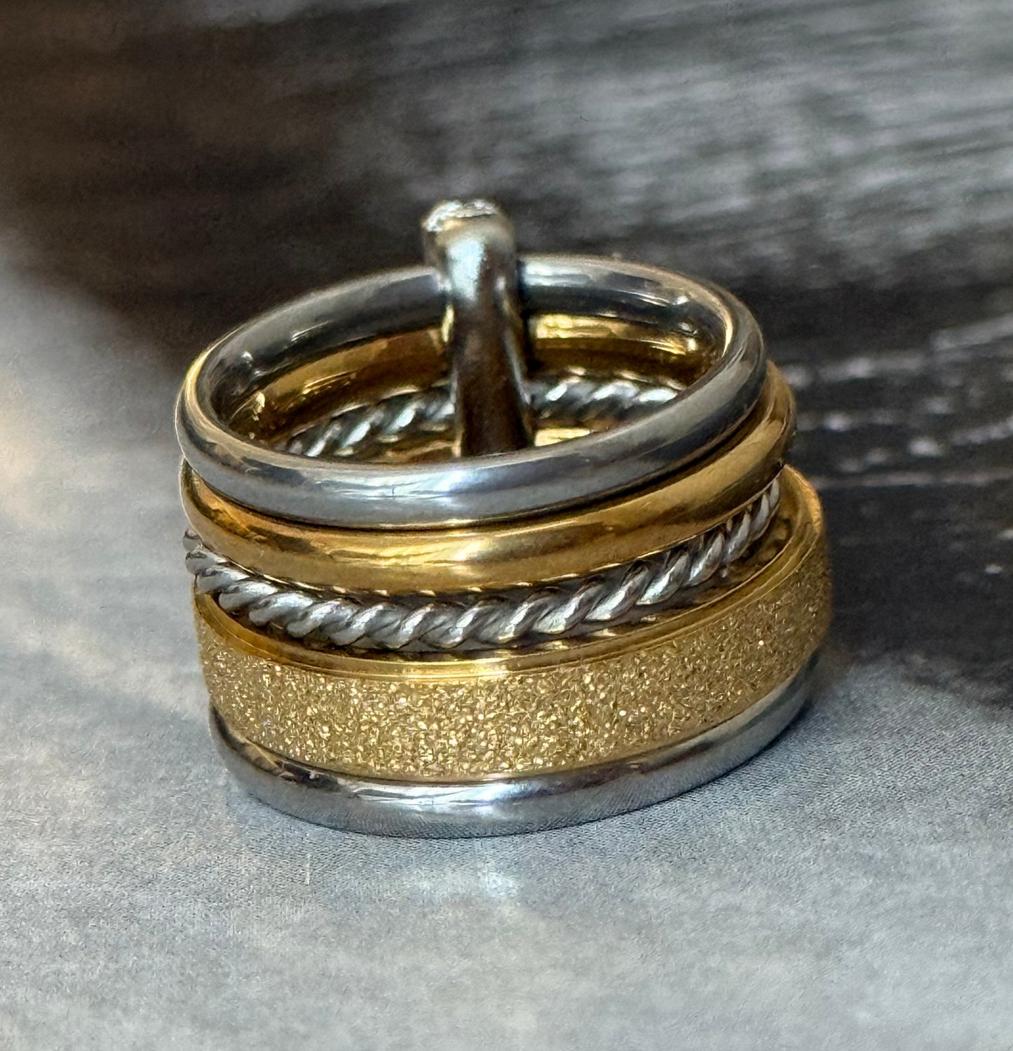 CHEVALIER SOFT LAYERS RING (Size 5)