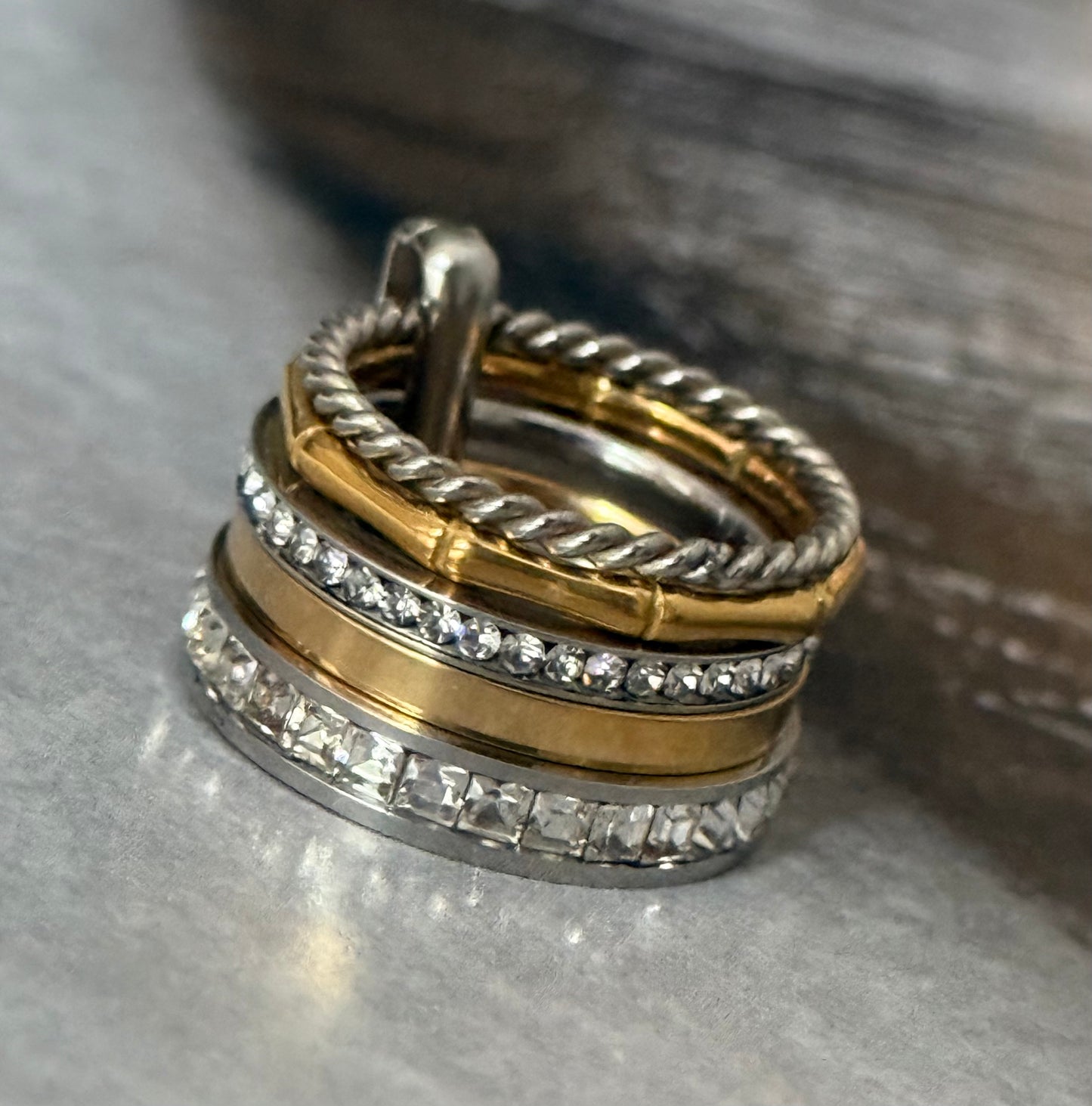 CHEVALIER BAMBOO RING (Size 6)