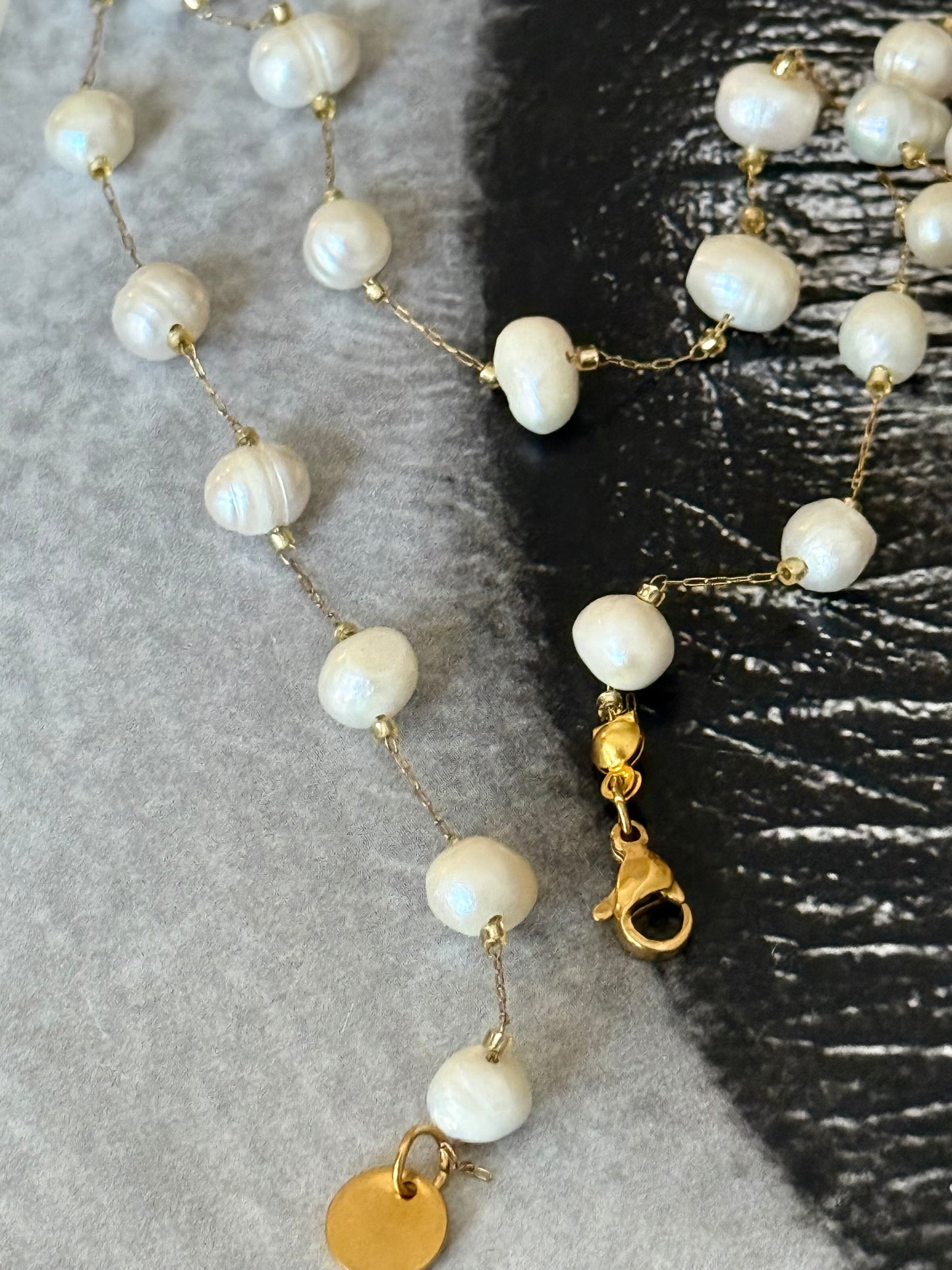PEARL FLOW NECKLACE