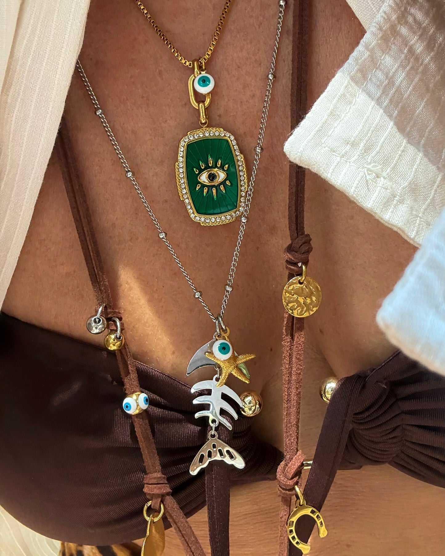 SEA VIBES PENDANT NECKLACE