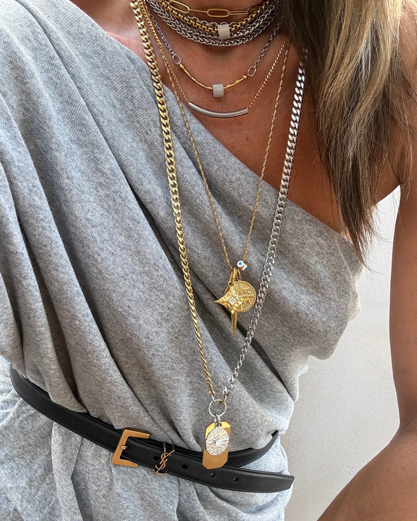 GOLDEN CHARMS NECKLACE