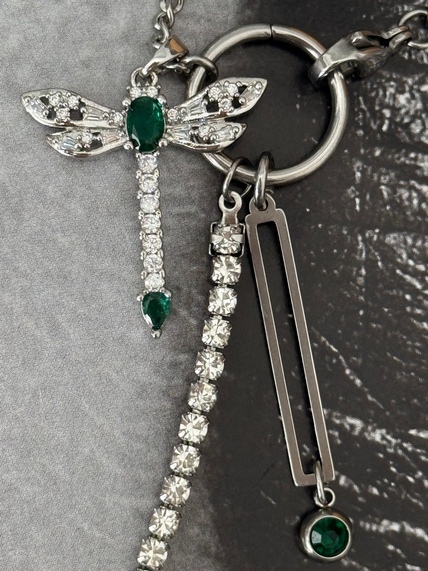 EMERALD FLIGHT NECKLACE