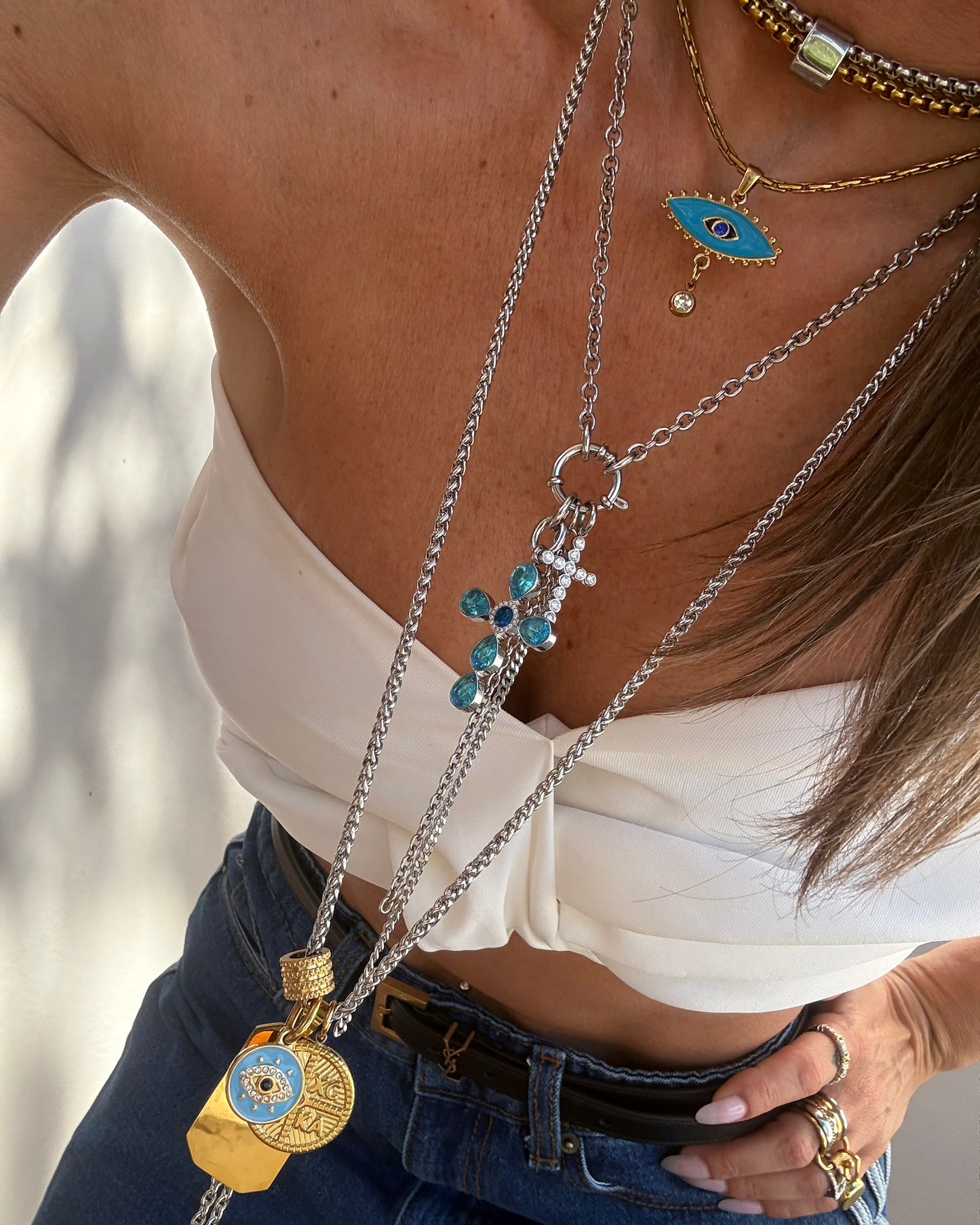 AZURE EYE NECKLACE