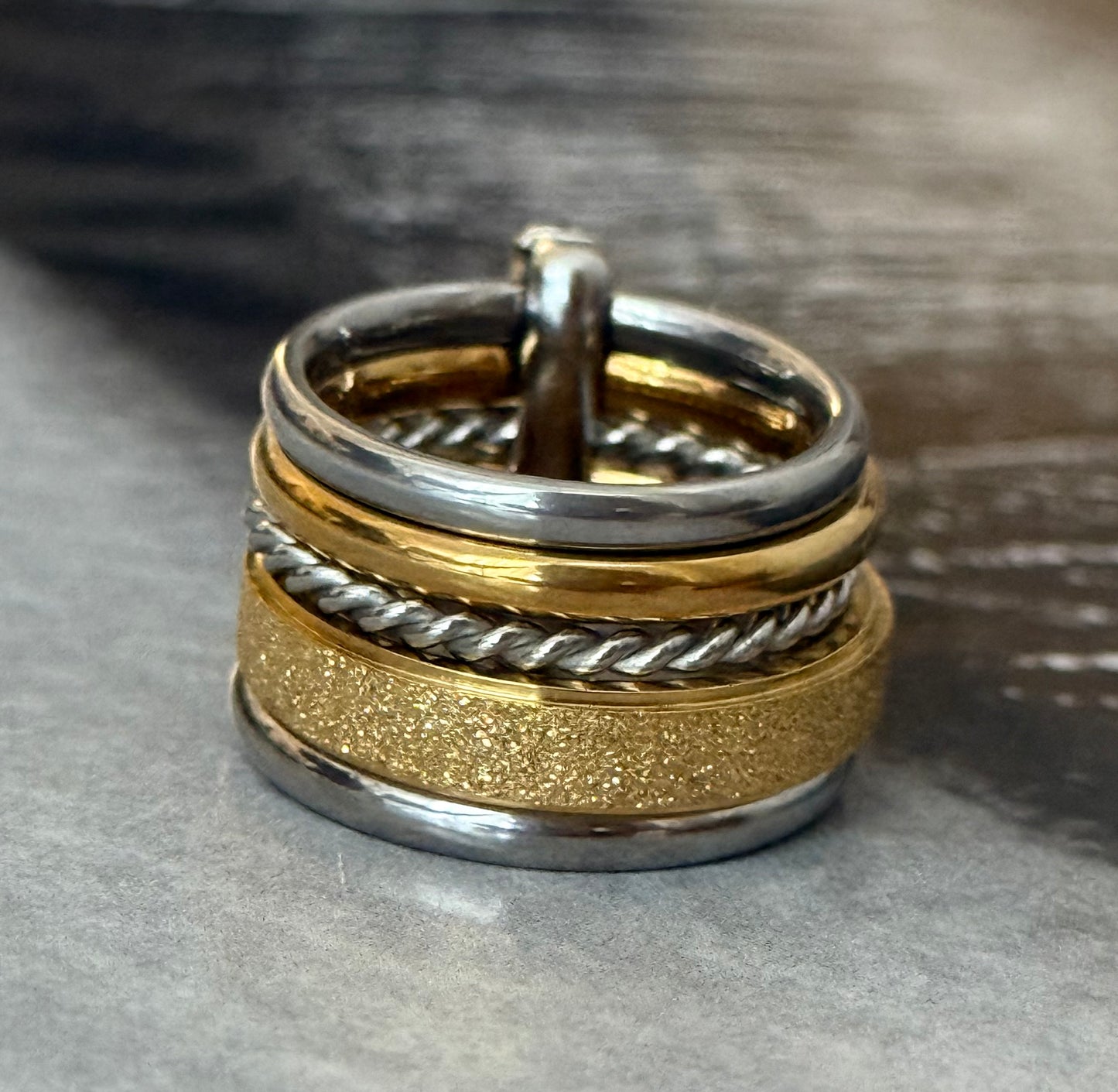 CHEVALIER SOFT LAYERS RING (Size 5)
