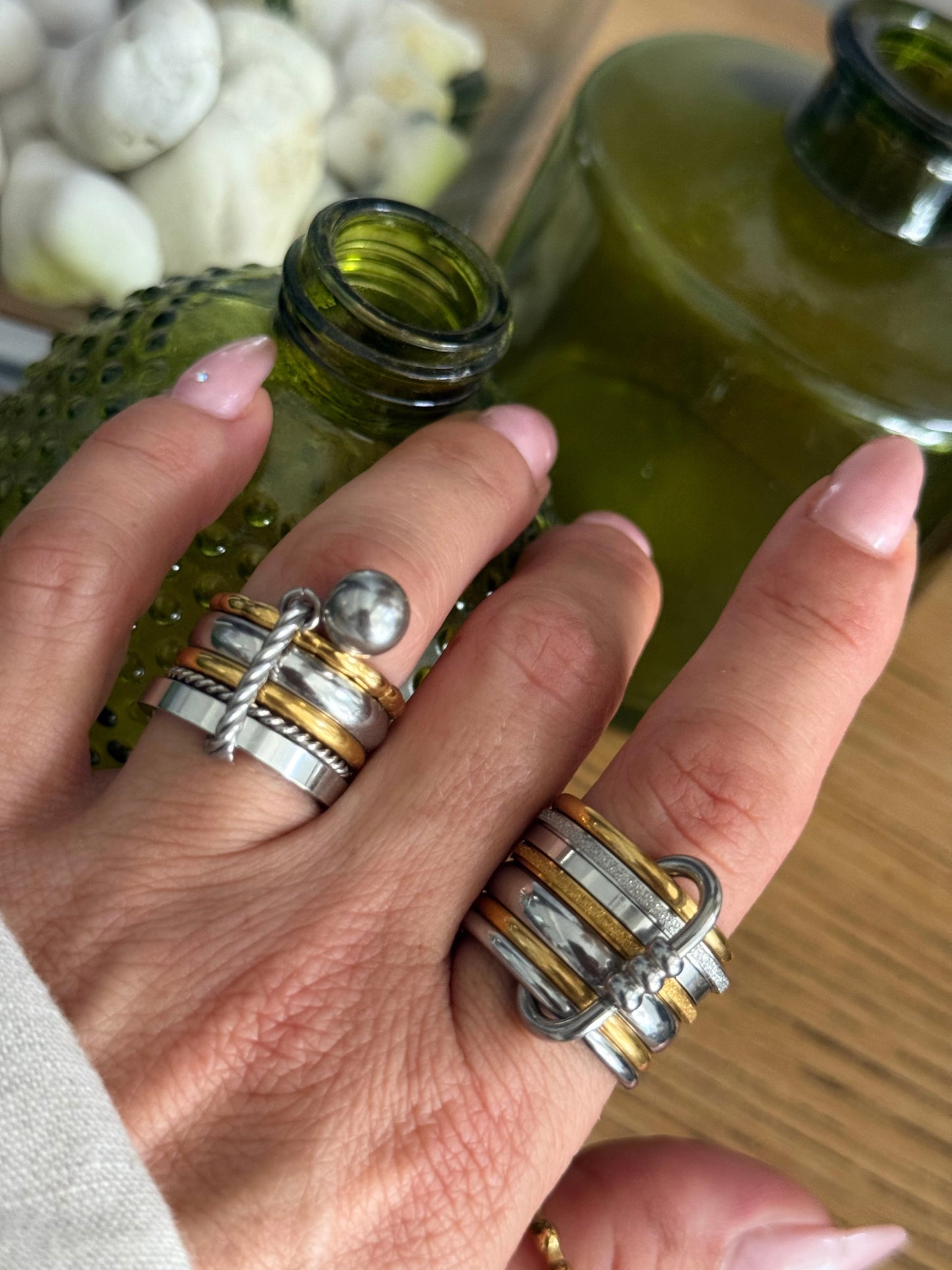 GRAVITY LAYERS RING (Size 7)