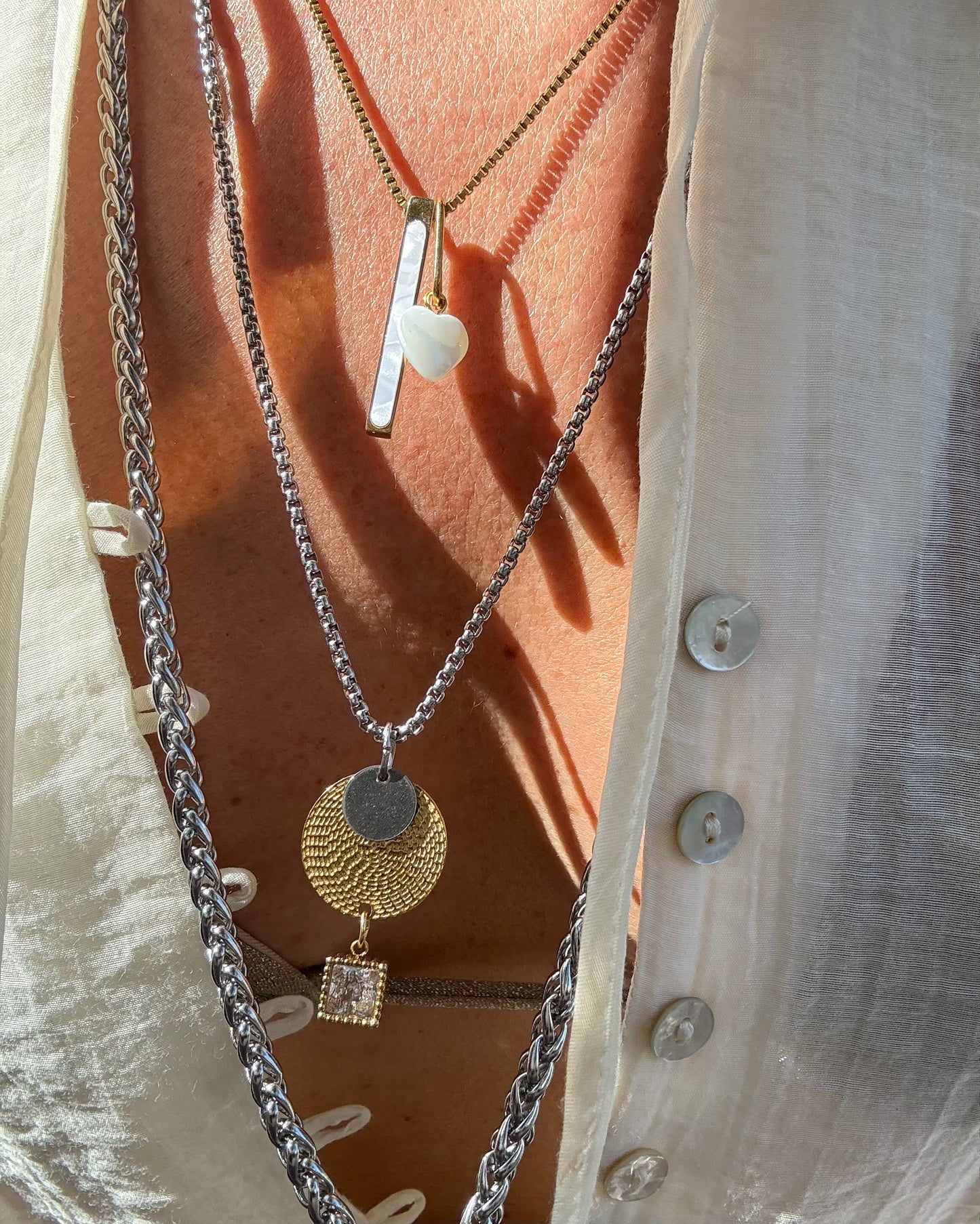 GOLDEN HARMONY DUO NECKLACE