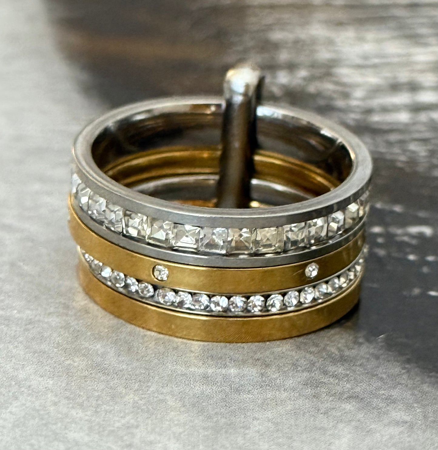 SHIMMER GOLD RING (Size 9)