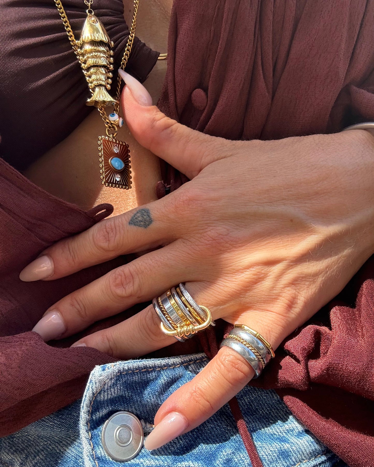 ORBIT RING ( Size 7)