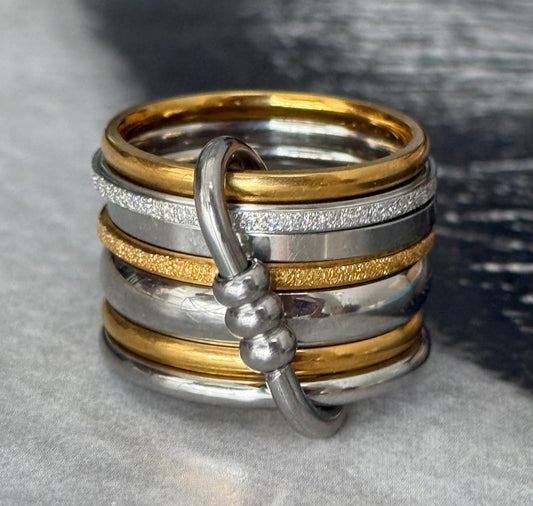 CIRCLE OF SEVEN RING (Size 9)