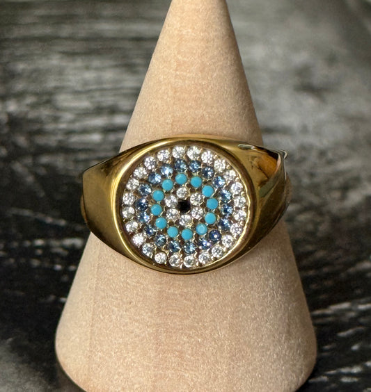 EVIL EYE GLOW RING