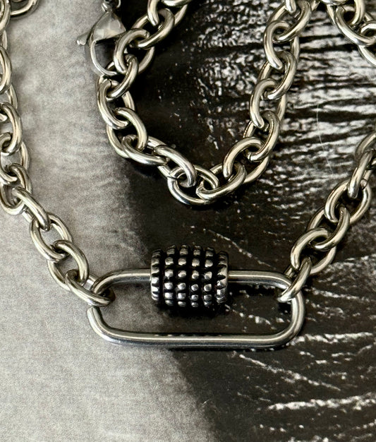 LINK MODE CHOKER-BRACELET