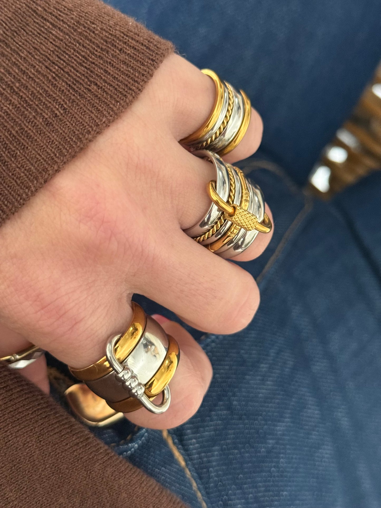 TRILINK RING (SIZE 8 & 9)