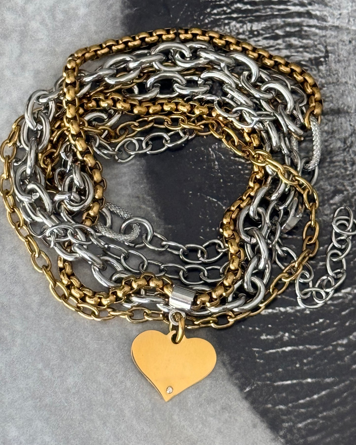 HEARTBEAT CHOKER - BRACELET
