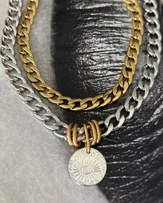 DUAL MIX NECKLACE