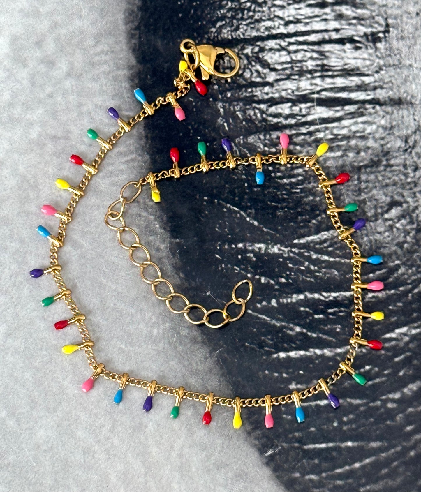 SUMMER DOTS ANKLET