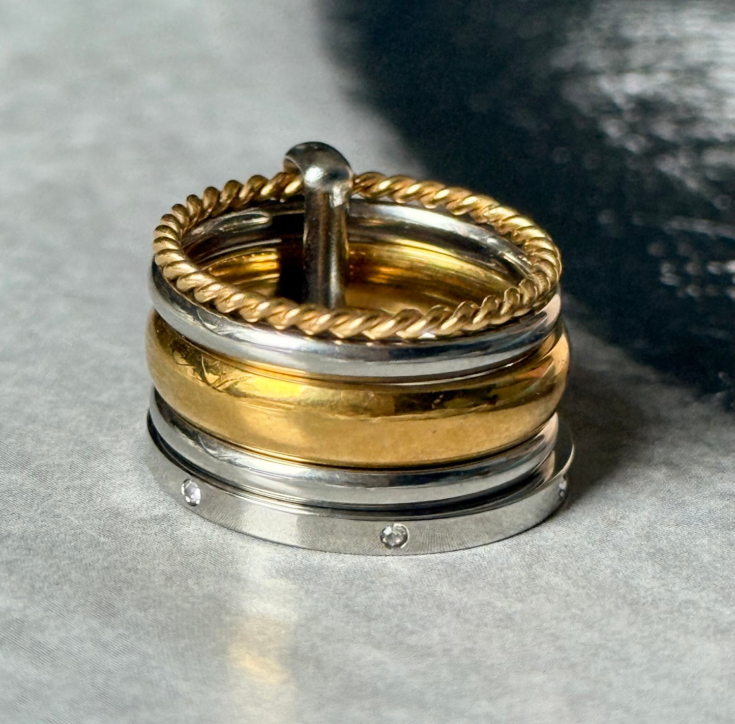 BOLD CONNECTION RING (SIZE 7)