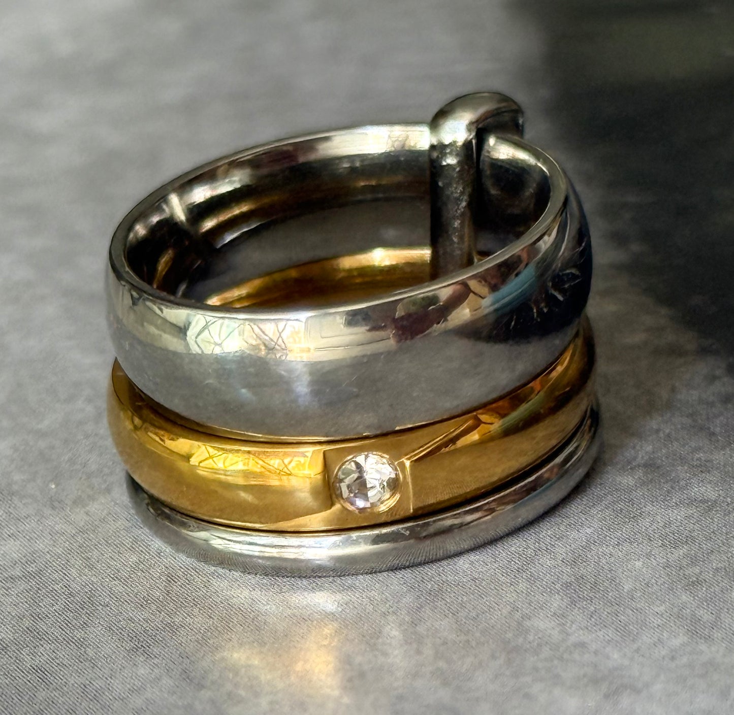 GRAVITY LAYERS RING (Size 7)