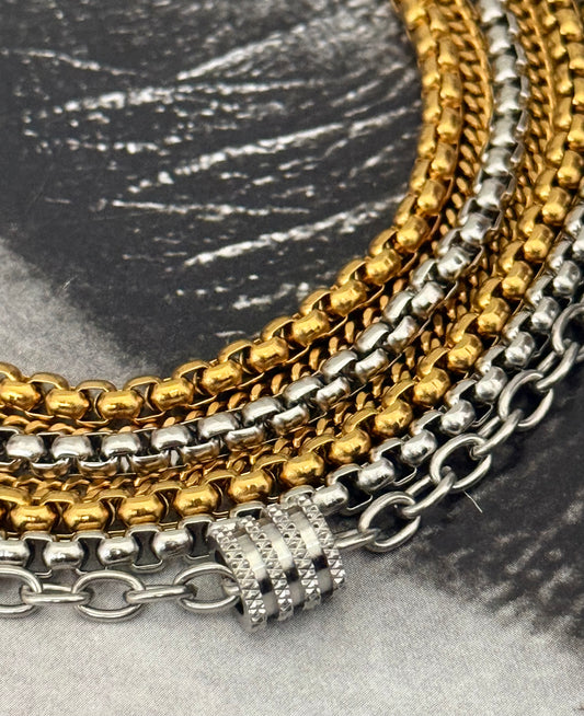 THE LAYER IMPACT CHOKER-BRACELET