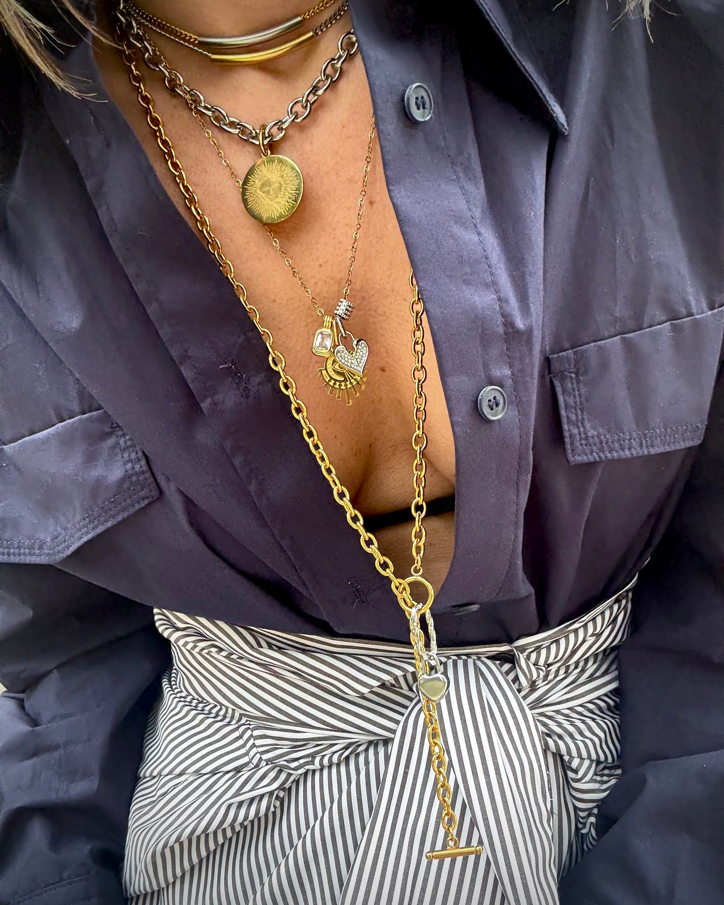 DUAL CURVE EVERYDAY NECKLACE