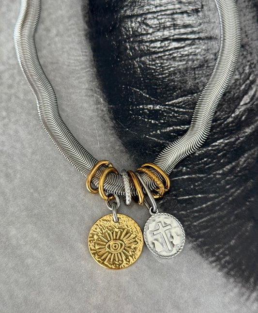 CELESTIAL CHARMS NECKLACE