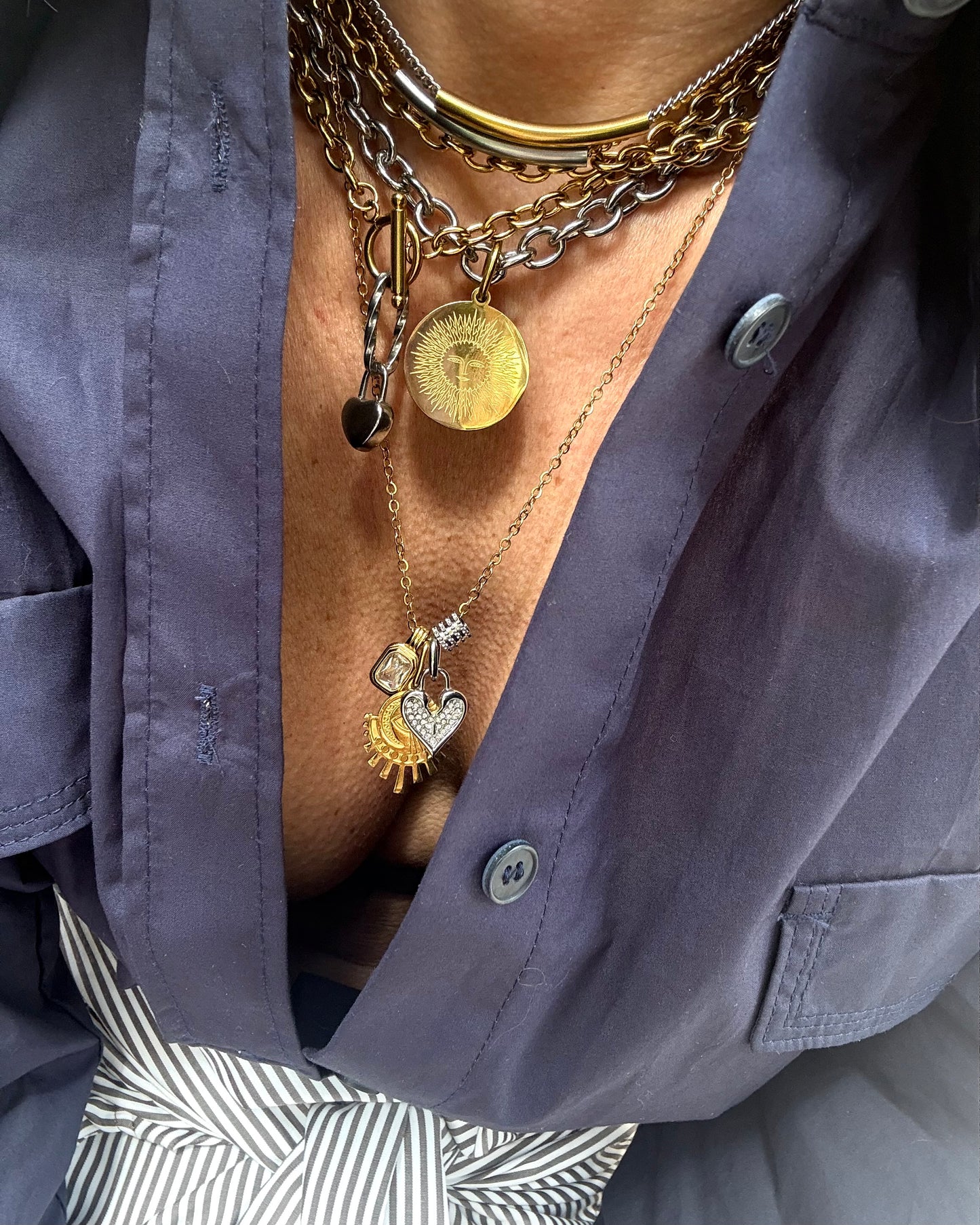 DUAL CURVE EVERYDAY NECKLACE