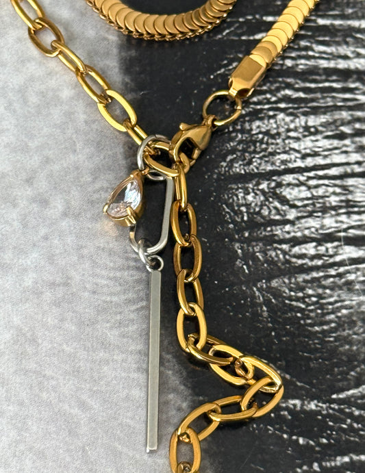 TWIN FLOW NECKLACE