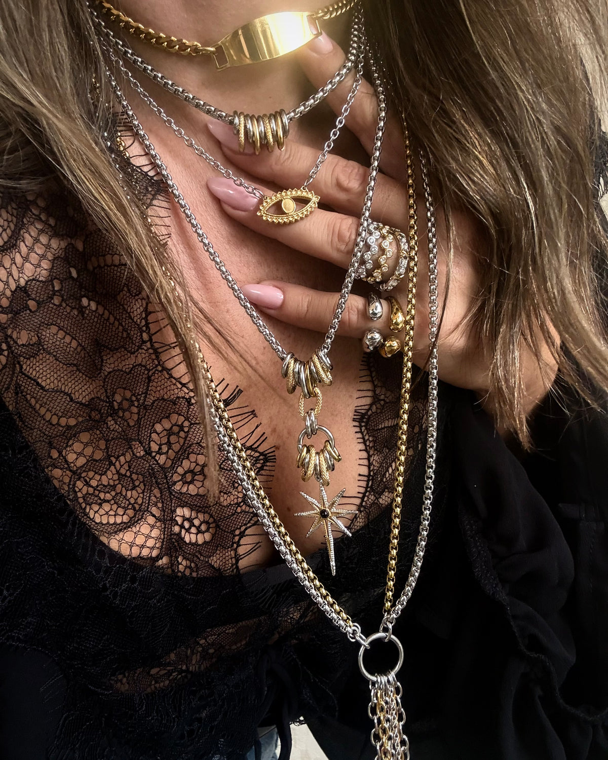 STARLIGHT MIX NECKLACE