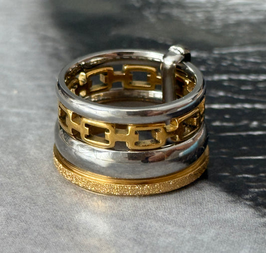 CHEVALIER LAYER GAME RING (Size 6)