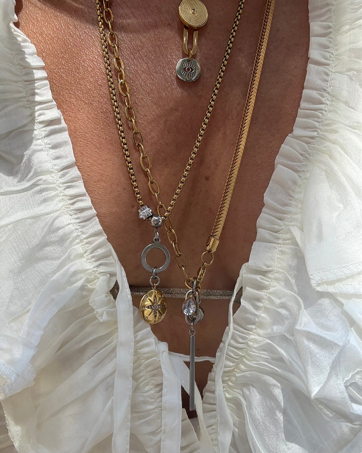 TWIN FLOW NECKLACE