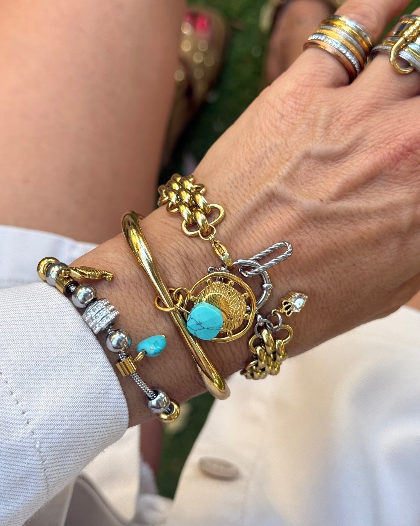 BLUEWAVE CHARM BRACELET