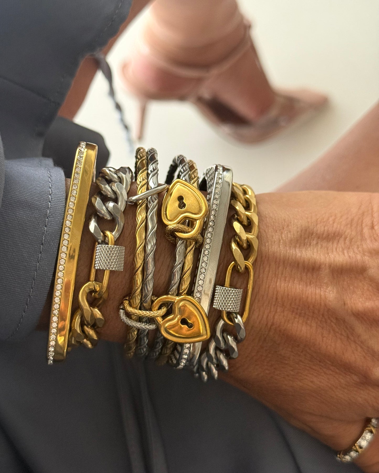 CHAIN MIX BRACELET
