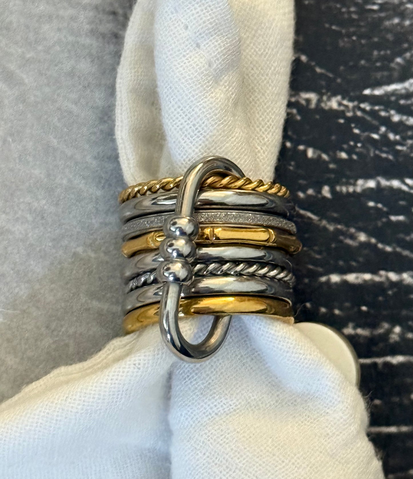 POWER EIGHT RING (SIZE 4)