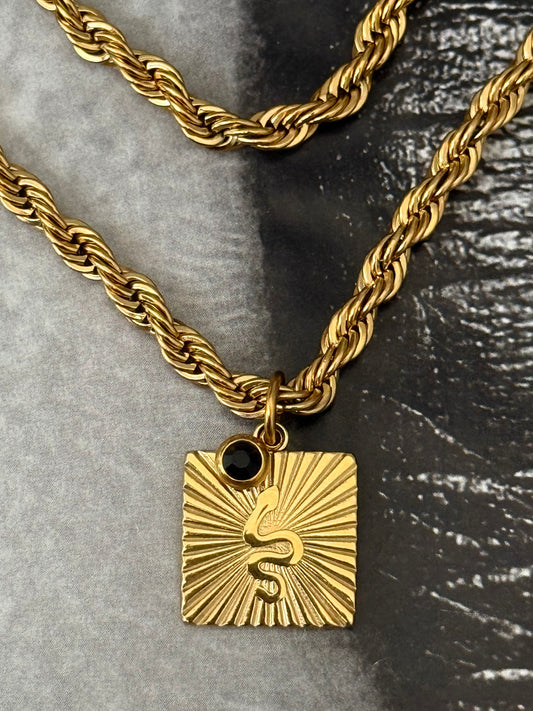 SHADOW SNAKE NECKLACE