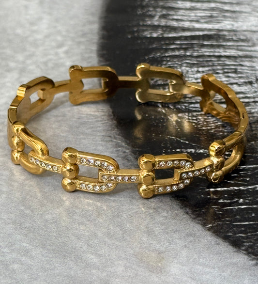 CHAIN GLOW BANGLE