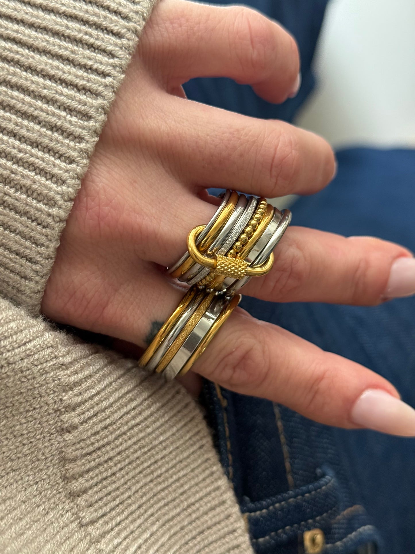 MULTI BAND RING (Size 11)