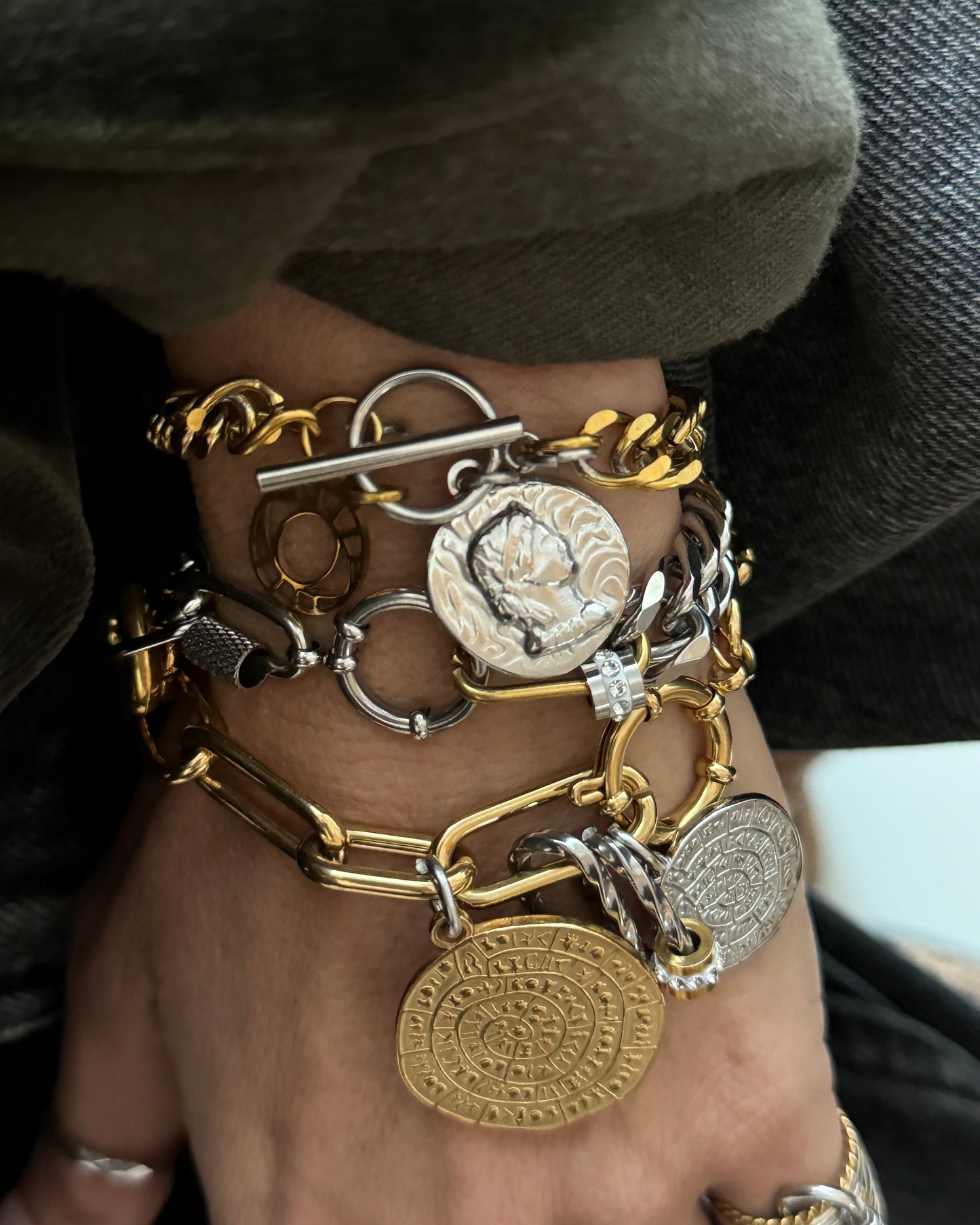 LOCKED HEART BRACELET