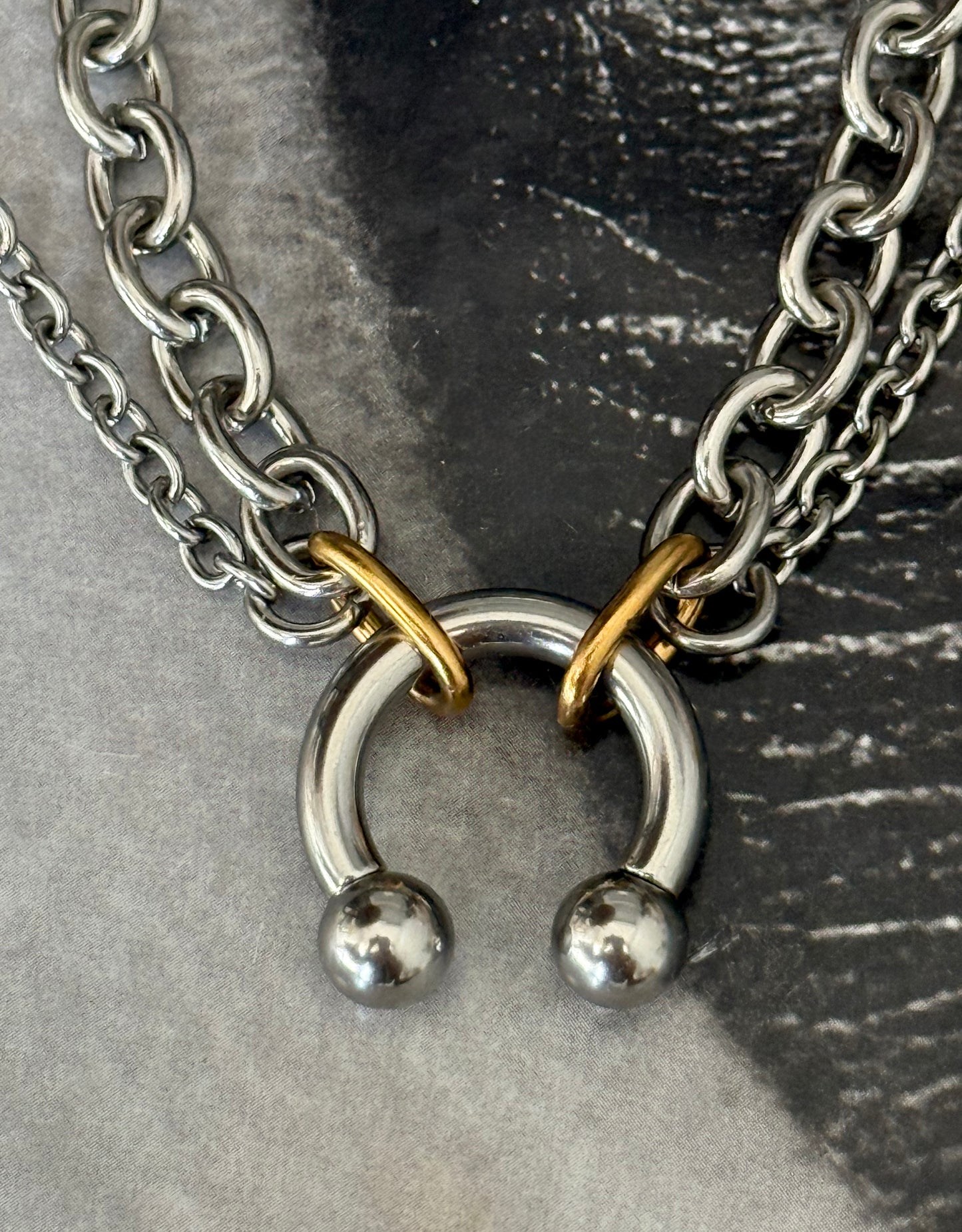 DUAL LINK NECKLACE
