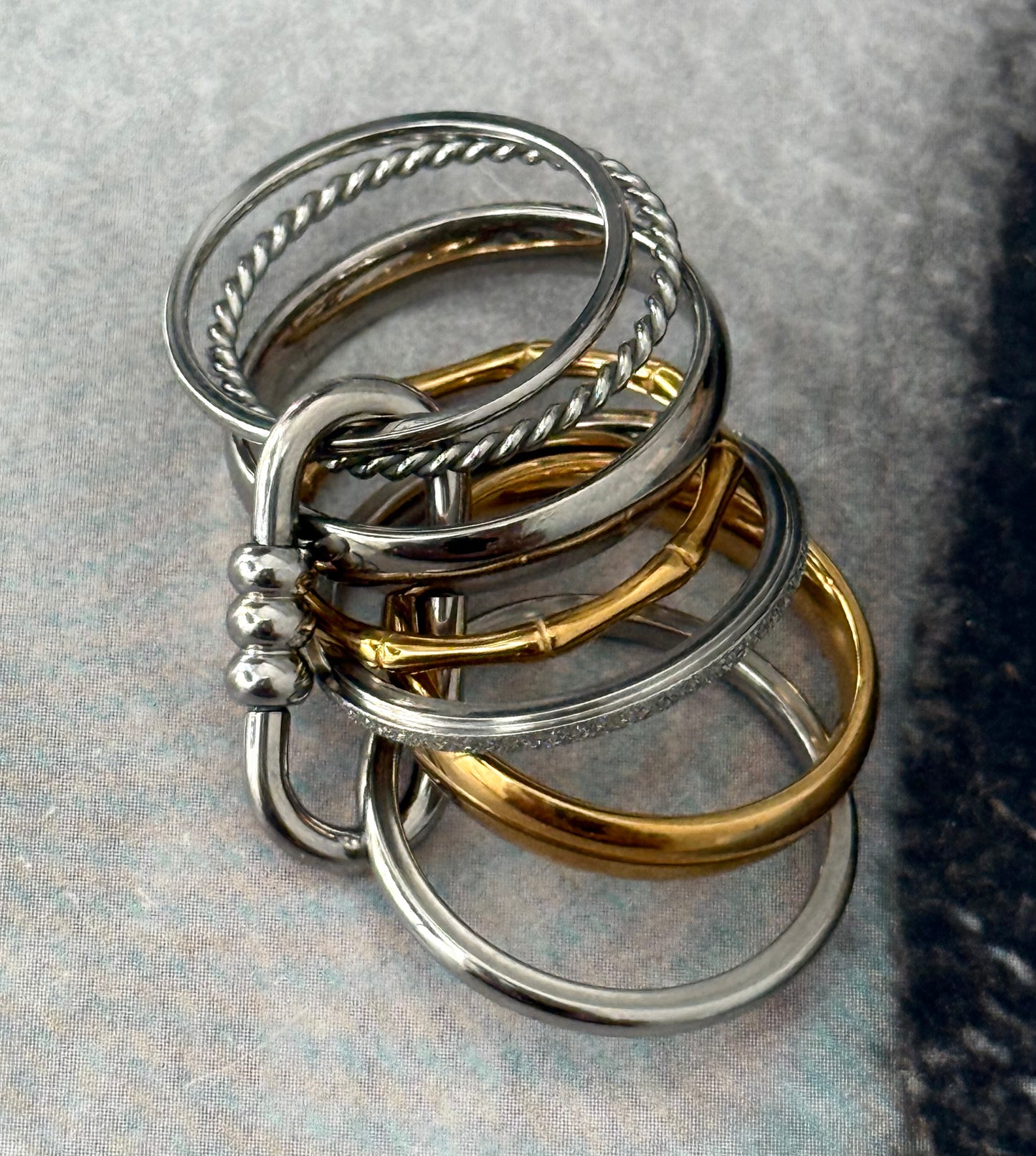 CONNECTED 7 RING (SIZE 8)