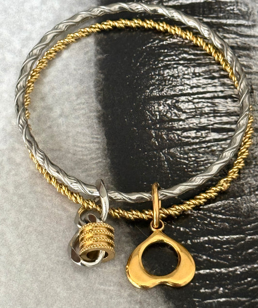 MIX HEART BANGLE