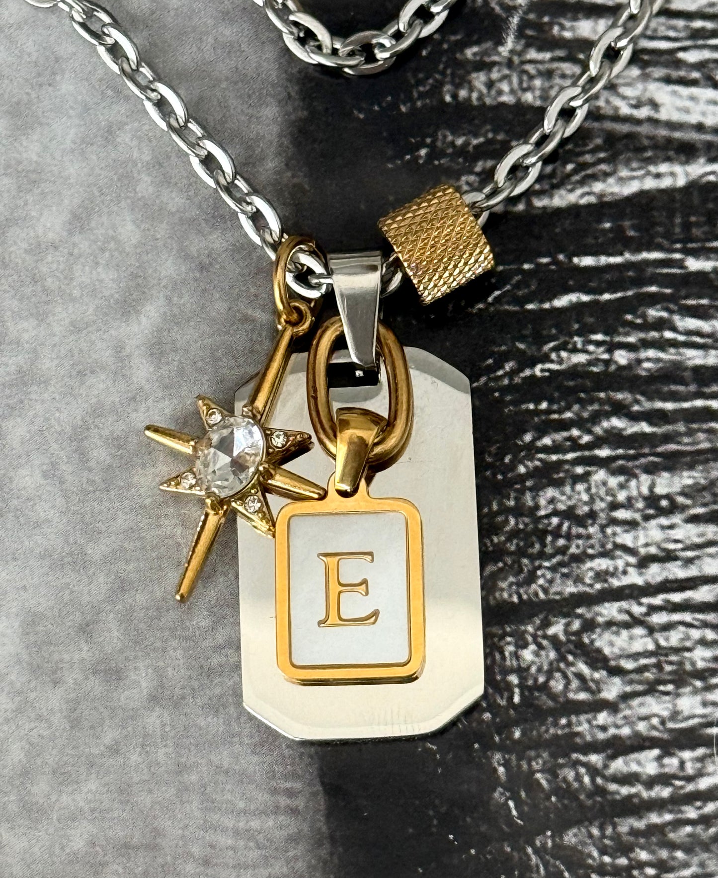 ID MONOGRAM NECKLACE
