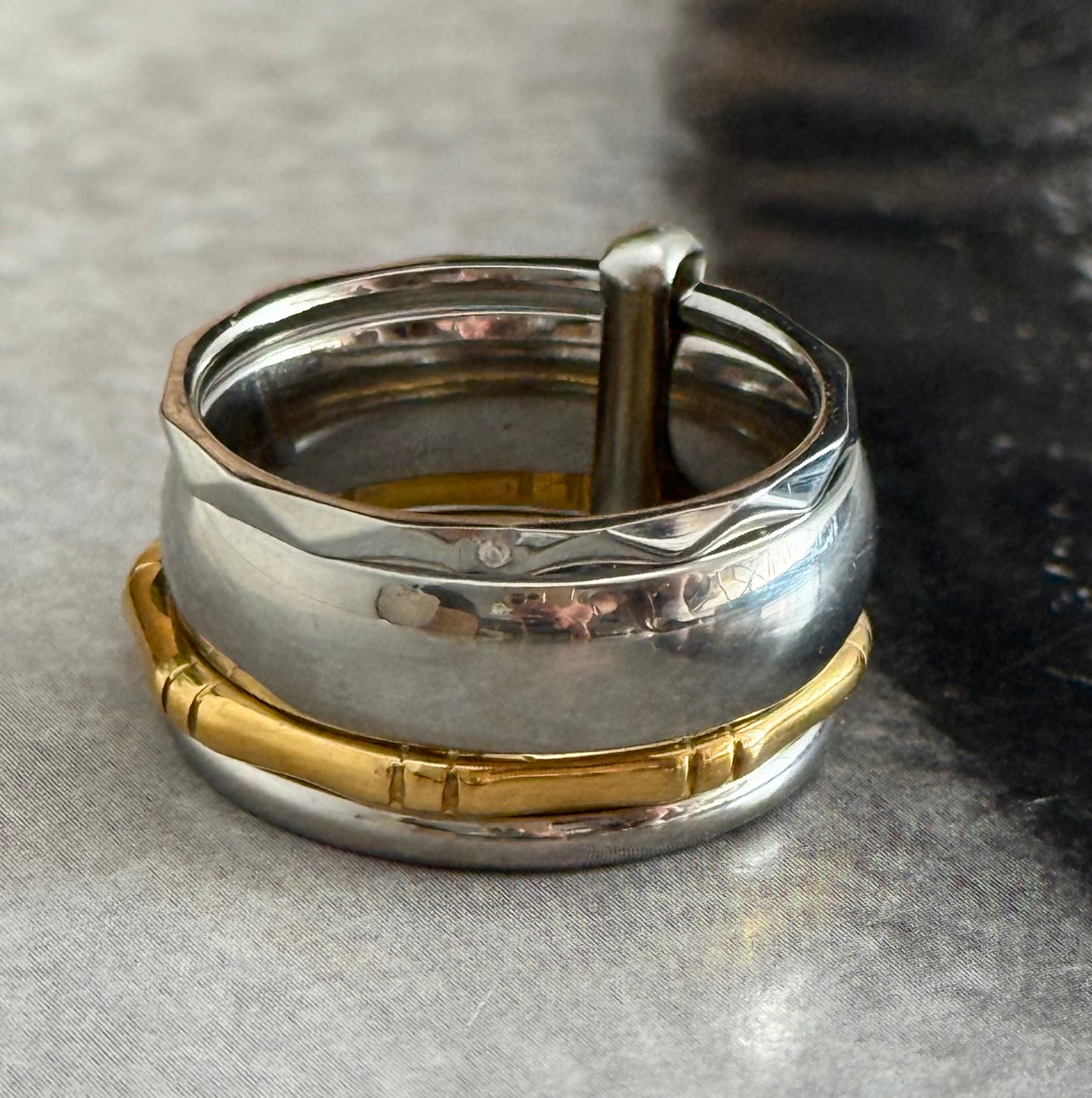 SHINY MIX RING (Size 10)