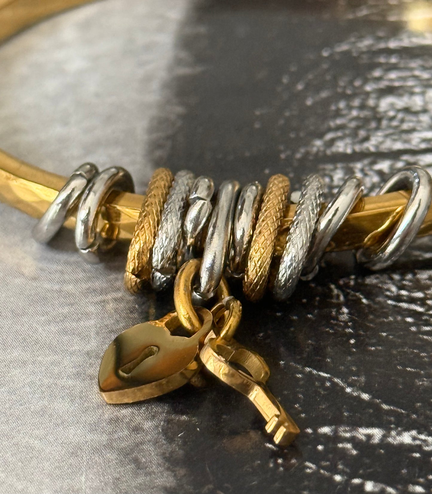 LOCKED IN BANGLE