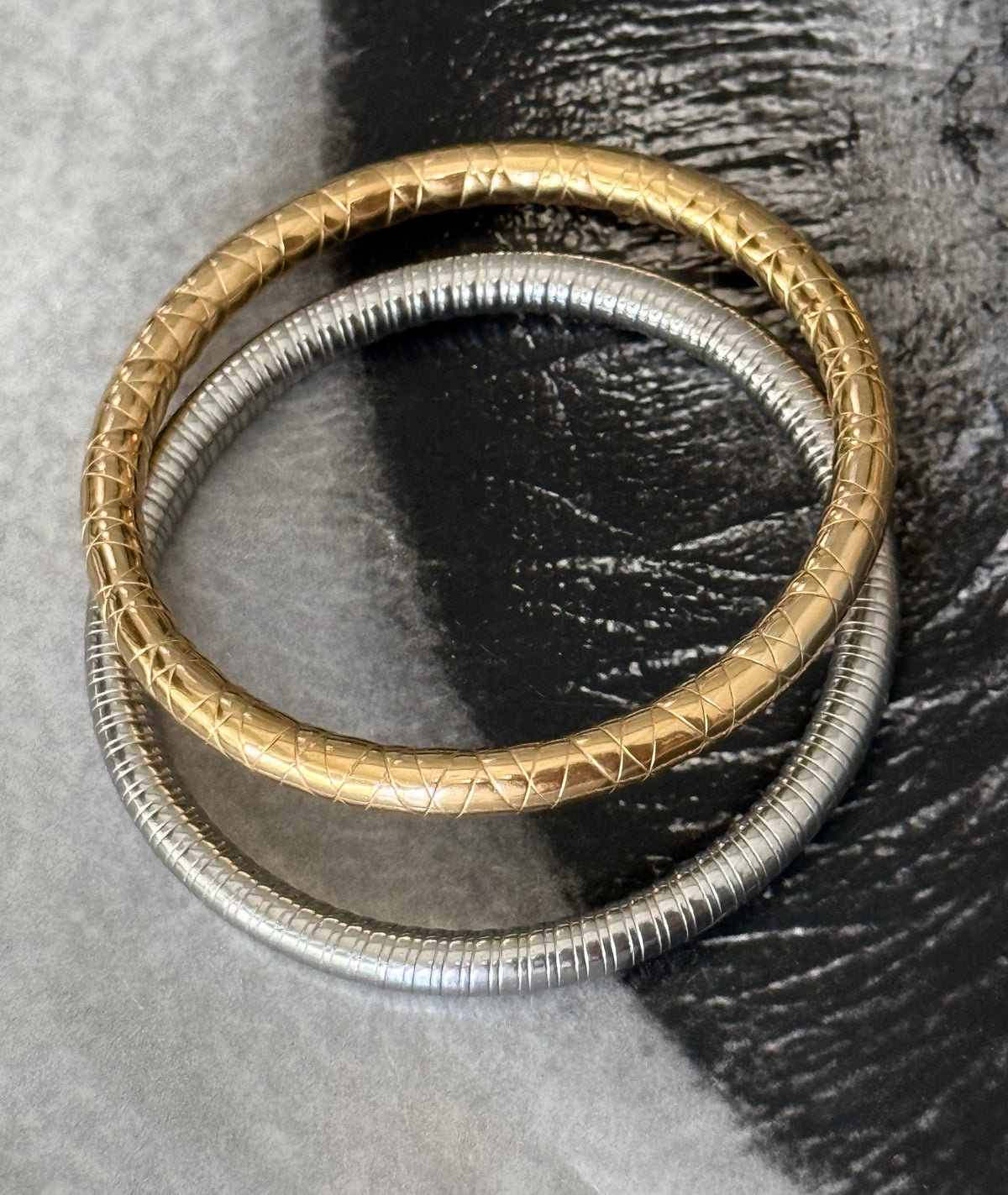 SET GOLD & SILVER BANGLES