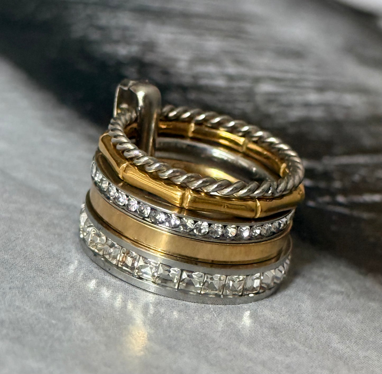 CHEVALIER BAMBOO RING (Size 6)