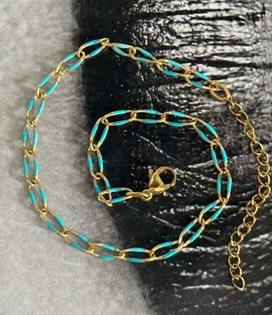 COLOR POP DISC ANKLET