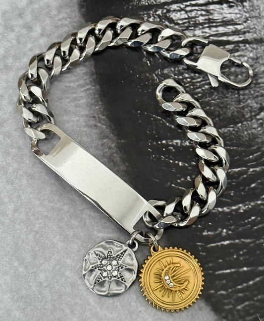 MOON & STAR IDENTITY BRACELET