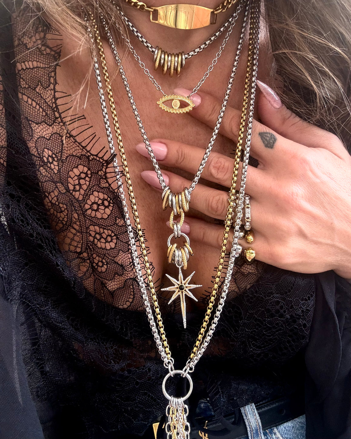 STARLIGHT MIX NECKLACE