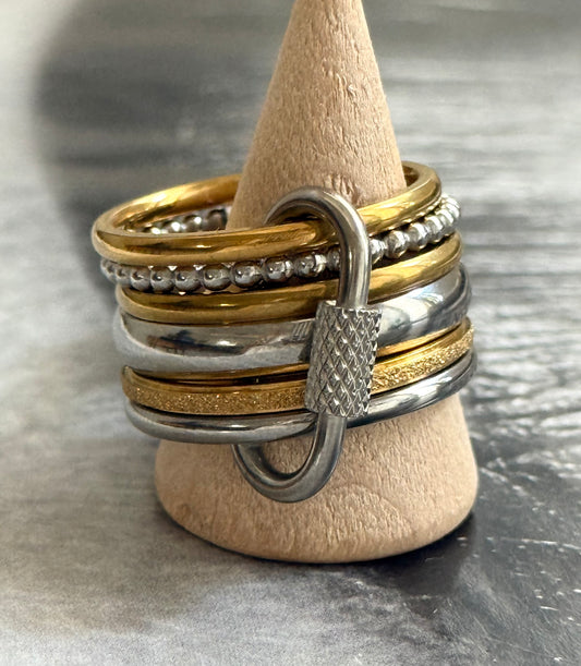 LINK UP RING (SIZE 10)