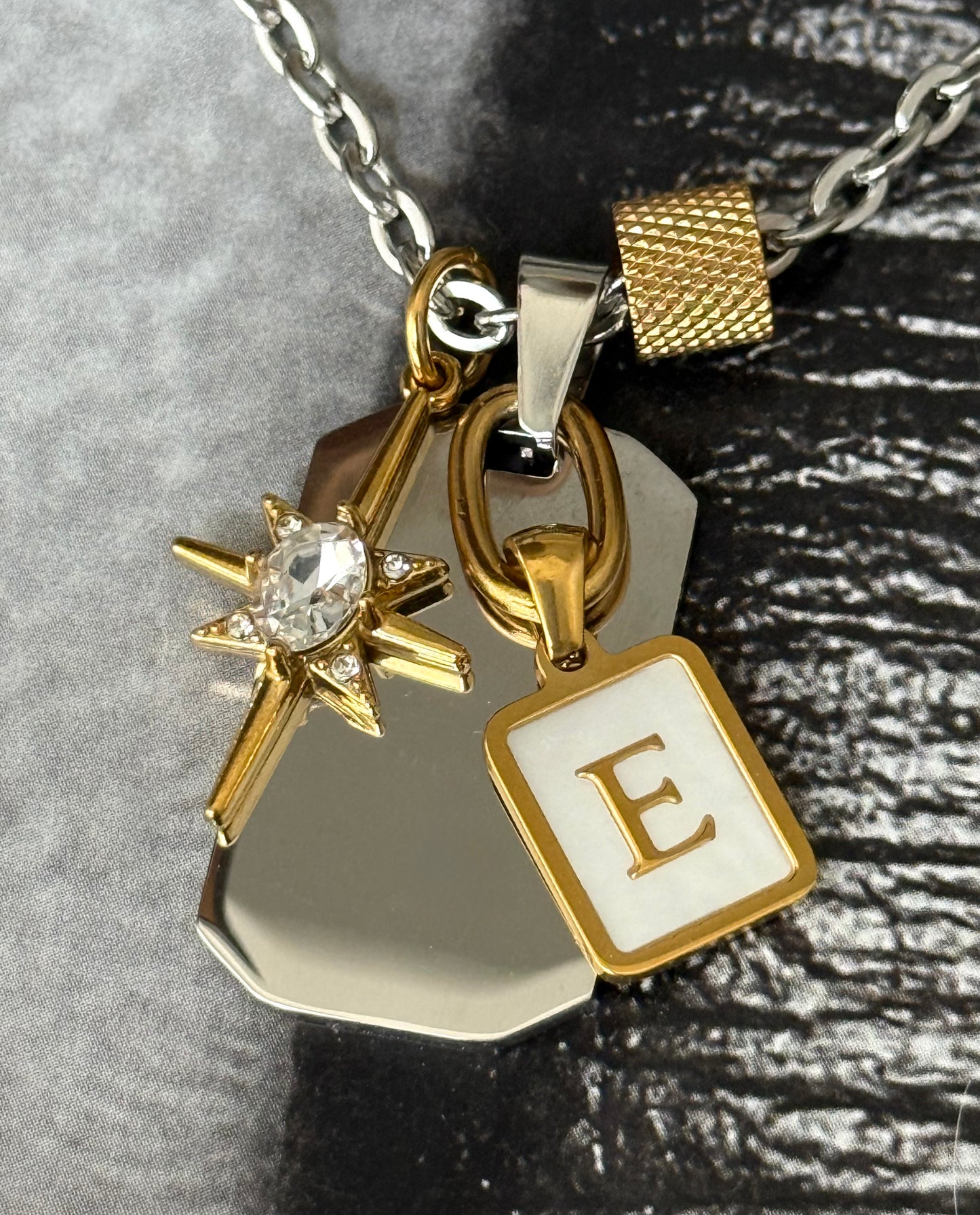 ID MONOGRAM NECKLACE