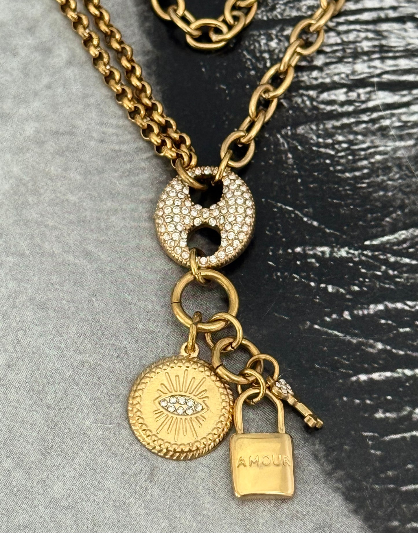 LOCKED IN LOVE NECKLACE